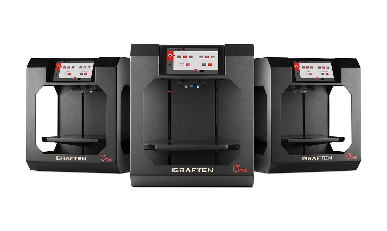 printer, 3d, white, the background, graften, they, printer, printer, printer, printer, printer